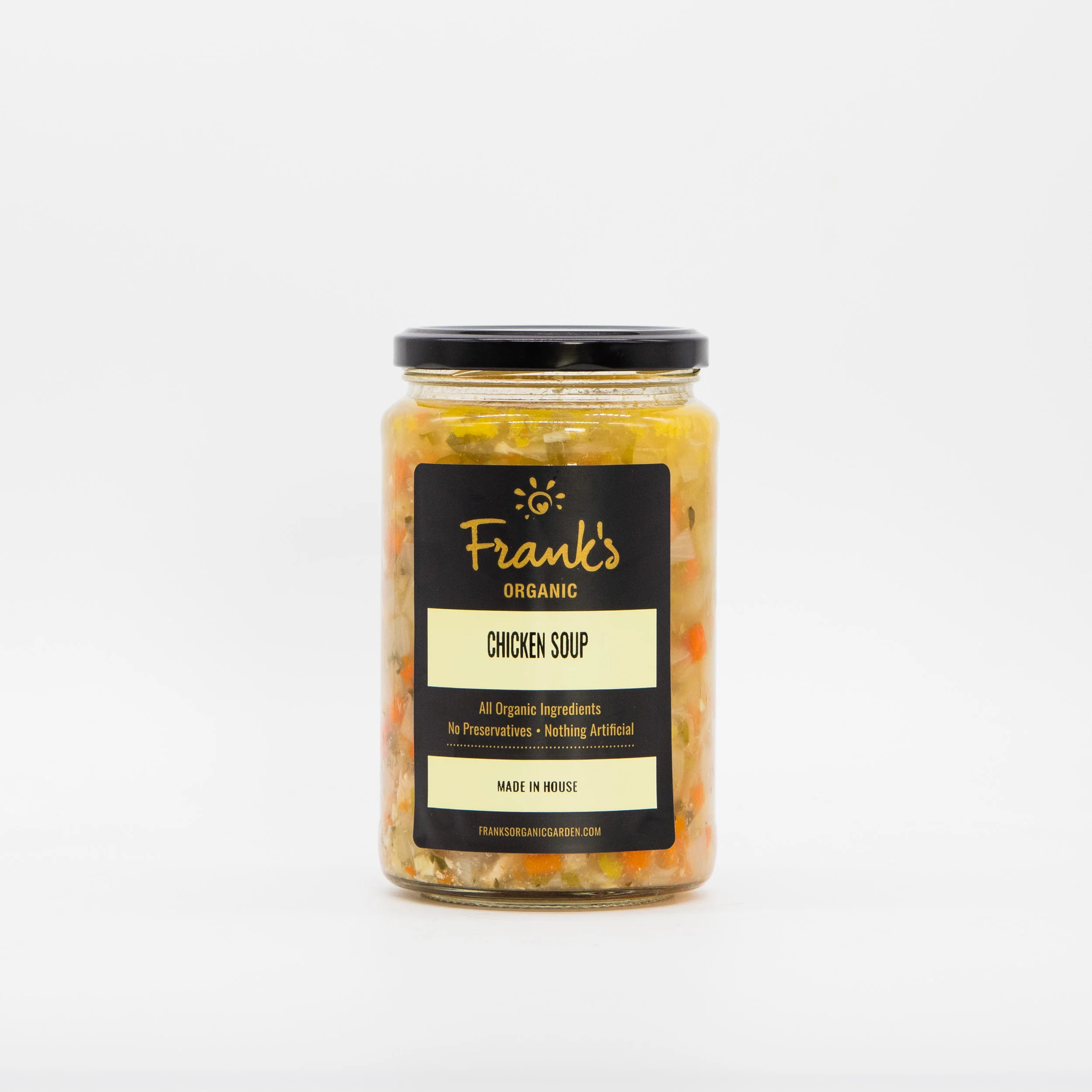 Frank's Organic Chicken Soup 710mL