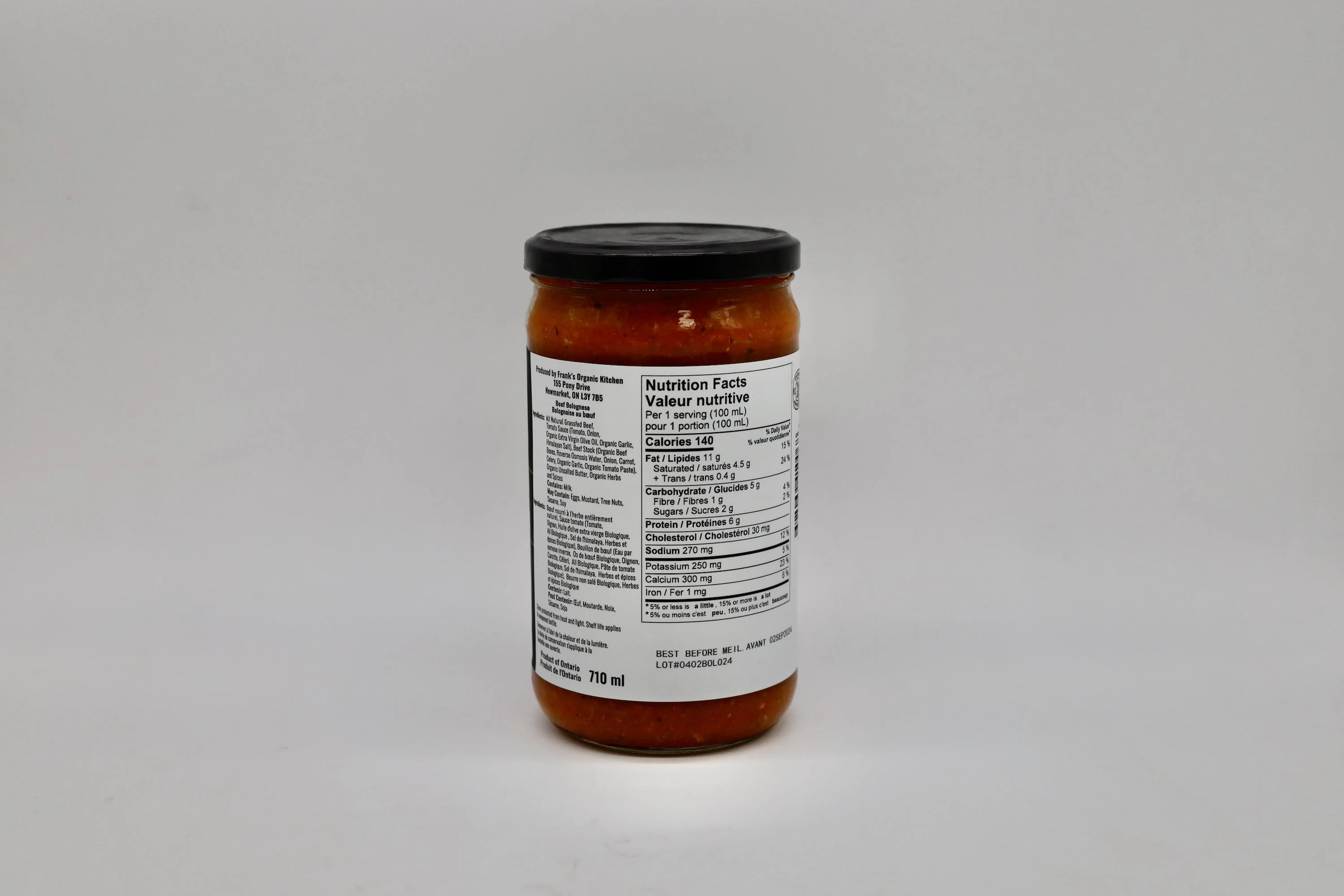 Beef Bolognese Ragu 710mL