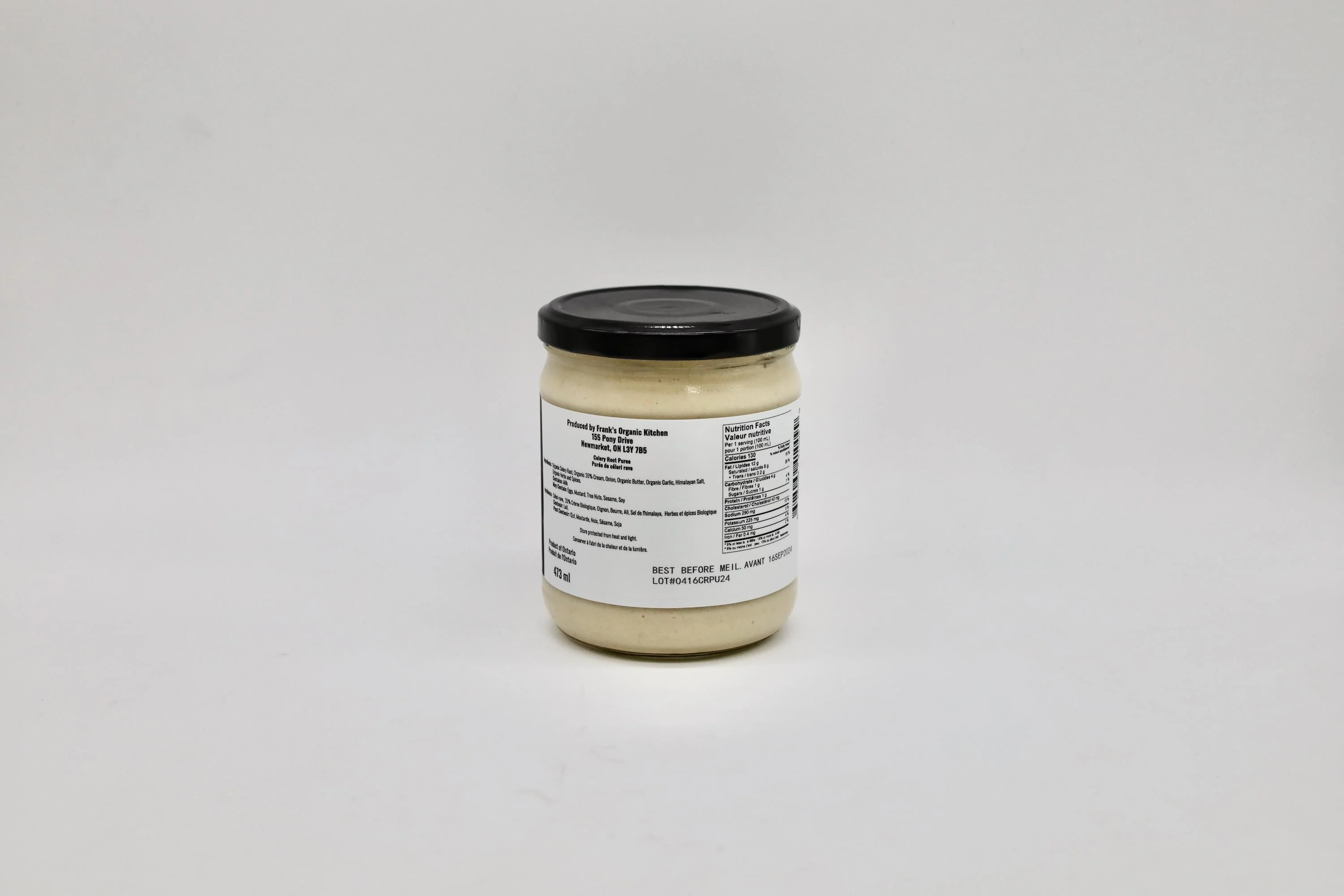 Organic Celery Root Purée 473mL