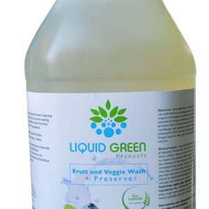 Fruit & Vegetable Wash + Preserver – 4 Litre